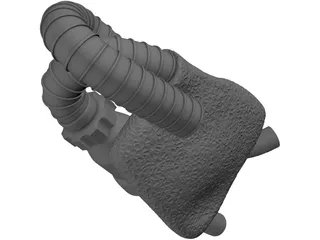 Artificial Heart 3D Model preview
