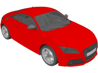 Audi TTS 3D Model preview