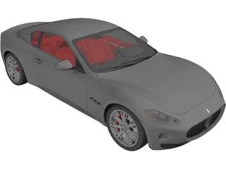 Maserati GT 3D Model preview