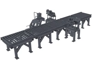 Tilting Tape 3D Model preview