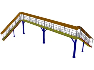 Passer Bridge 3D Model preview