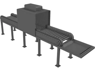 Conveyor 3D Model preview