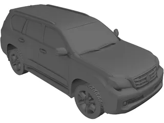 Lexus GX460 3D Model preview