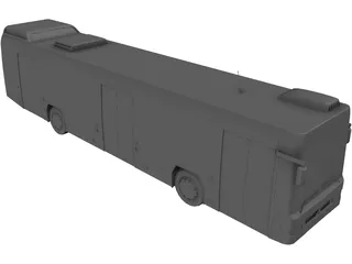 Volvo Bus 3D Model preview