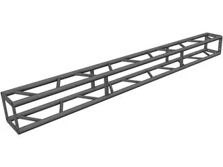 Truss V 3D Model preview