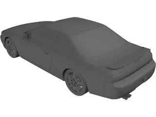 Nissan Silvia S14 Zenki 3D Model preview