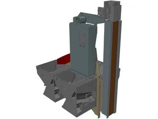 Coin Acceptor 3D Model preview