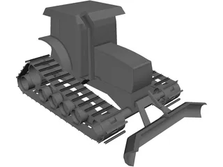 Gilbert Snowgroomer 3D Model preview