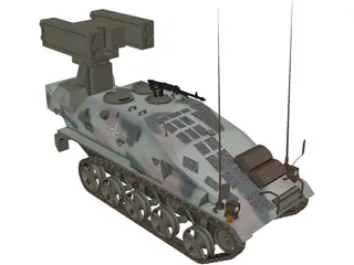 Weisel Ozelot 3D Model preview