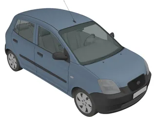 Kia Picanto 3D Model preview
