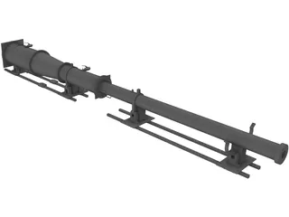Ram Gun 3D Model preview
