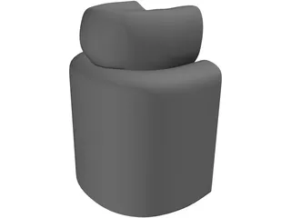 Tooth Cutaway 3D Model preview