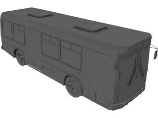 Bus 3D Model preview