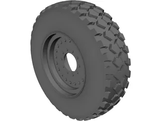 Tire 3D Model preview