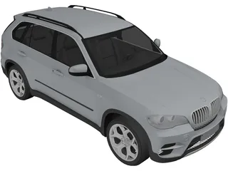 BMW X5 (2011) 3D Model preview