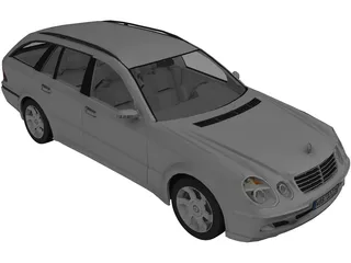 Mercedes-Benz E400 Wagon 3D Model preview