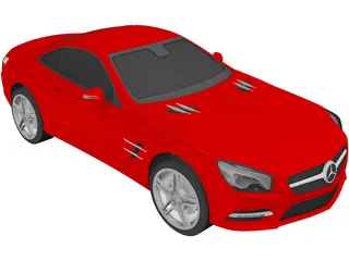 Mercedes-Benz SL R231 3D Model preview