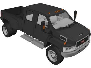 GMC Topkick 3D Model preview