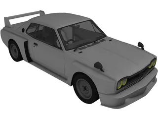 Nissan Skyline C10 GT-R 3D Model preview