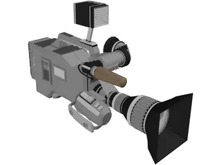 Camera 3D Model preview
