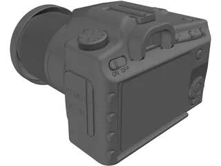 Sony Alpha 300 Camera 3D Model preview