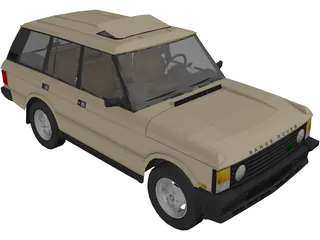 Range Rover Classic 3D Model preview