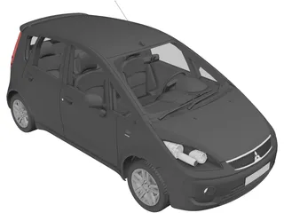 Mitsubishi Colt 3D Model preview