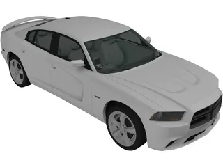 Dodge Charger (2011) 3D Model preview