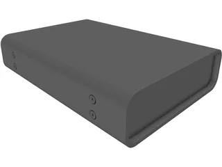 Takachi UC Universal Aluminium Extrusion Case 3D Model preview