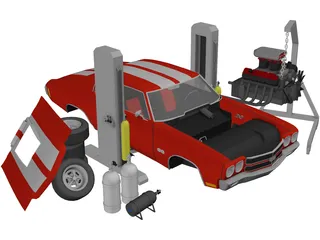 Workshop Mechanical 3D Model preview