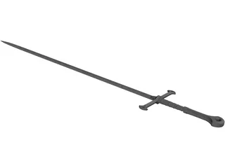Anduril 3D Model preview