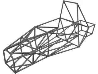 FSAE Frame 3D Model preview