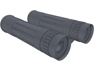 Binoculars Mini 3D Model preview