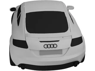 Audi TT 3D Model preview