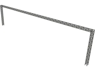 Box Truss 3D Model preview