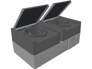Power Socket 3D Model preview