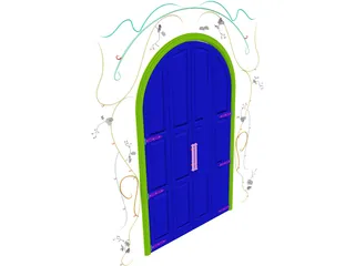 Door 3D Model preview