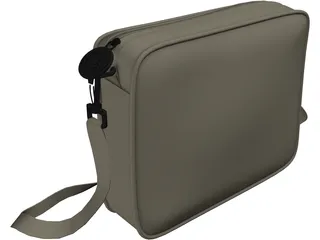 Shoulder Bag 3D Model preview