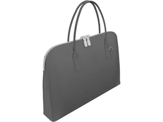 Woman Bag 3D Model preview
