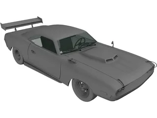 Dodge Charger 3D Model preview