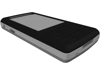 Sony Ericcson w960i 3D Model preview