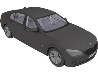 BMW 760 Li 3D Model preview