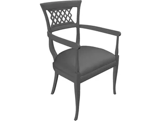 Chair Classic 3D Model preview