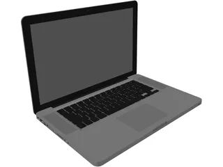 Apple MacBook Pro 15 3D Model preview