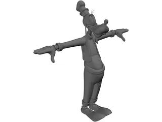 Goofy 3D Model preview