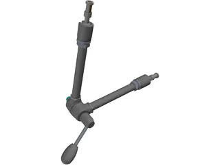 Manfrotto Articulated Arm MA143 3D Model preview