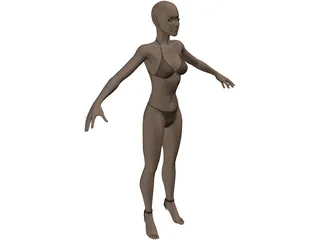 Alicia 3D Model preview