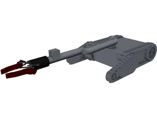 SUGV Surveillance Robot 3D Model preview