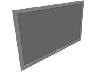 TV Samsung LCD 3D Model preview