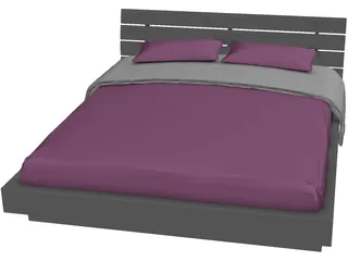 Bed 3D Model preview